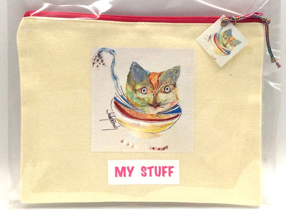 “My Stuff” Bag - cat