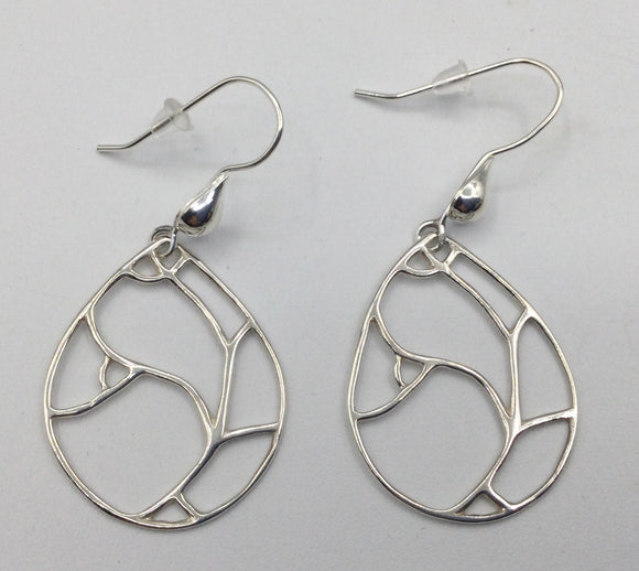 Teardrop Art Deco Earrings