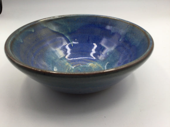 Blue Pottery Bowl