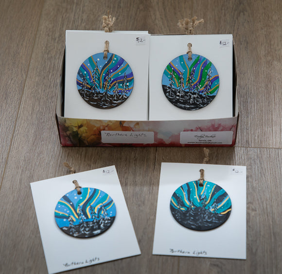 Northern Lights Ornaments