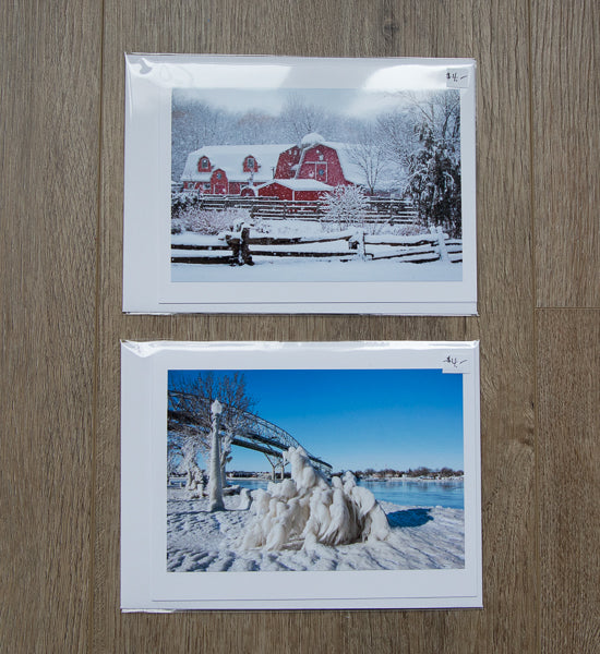 Local Winter Scene Photo Cards