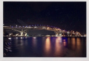 Bluewater Bridge at Night