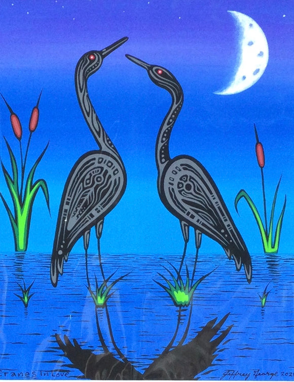 Cranes in Love