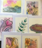 Watercolour cards original