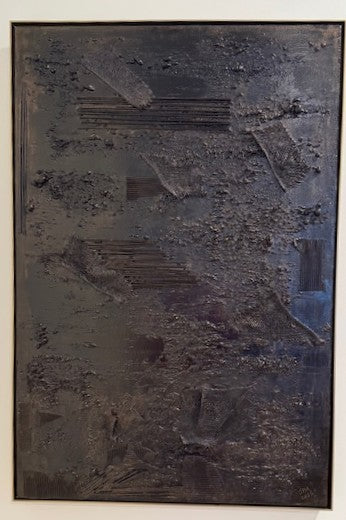 Black Texture Bronze Wash