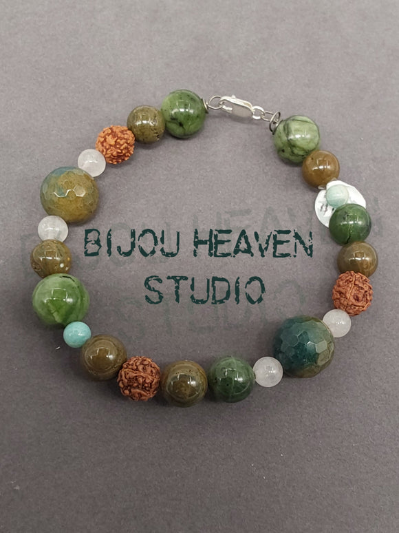 Ocean Jasper, BCJade, bangle bracelet