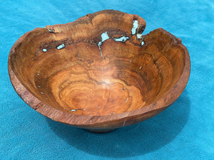 Cherry Burl Live-Edge Bowl