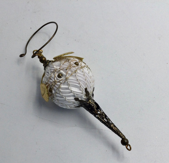 Micro smocked ornament