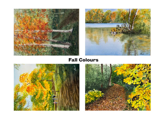 Greeting Cards - Fall Colours