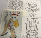 Valentine’s Day Colouring