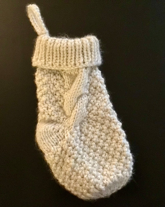 Christmas Stocking ivory