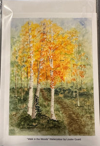 Awalk in the Woods Card