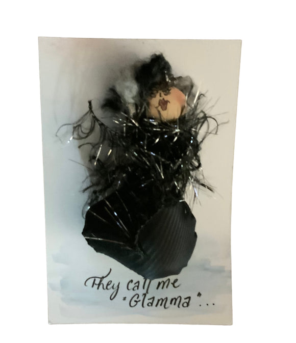 Amazing Grey art doll-Glamma