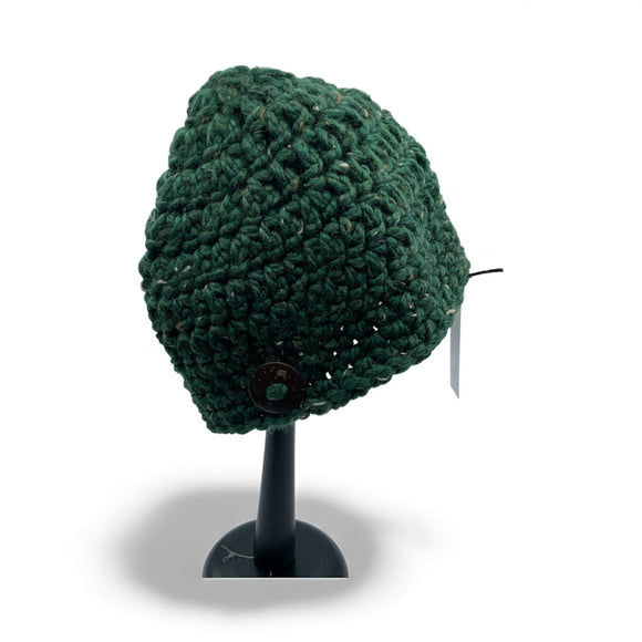 Button beanie-green