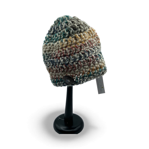 Button beanie-multicolour