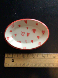 Trinket Dish Hearts