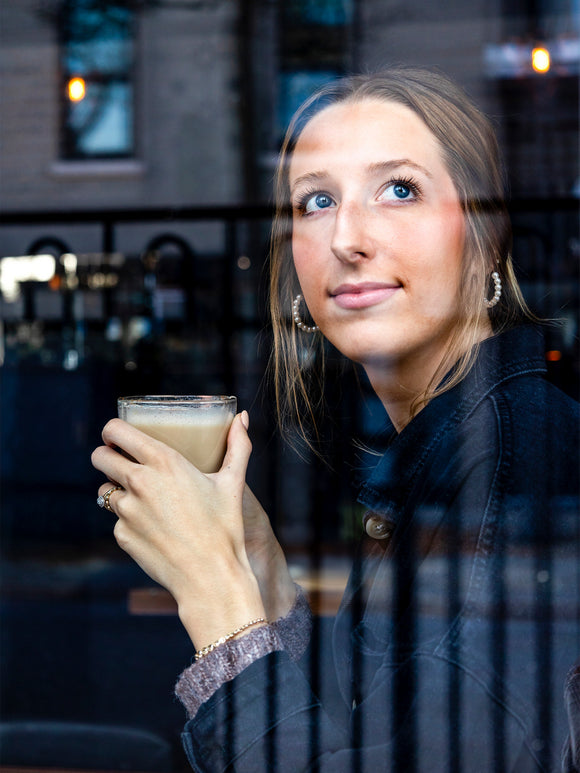 Woman in Coffee Shop