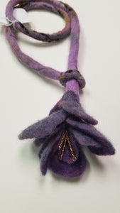 Felted Necklace and pendant