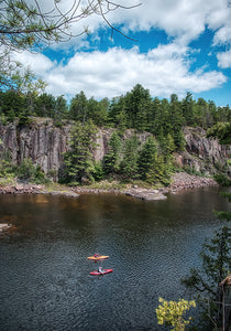 Kayaking the French River