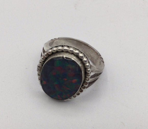 Opal Ring sz 8