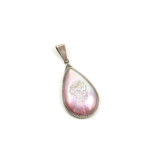 Pink Teardrop pendant