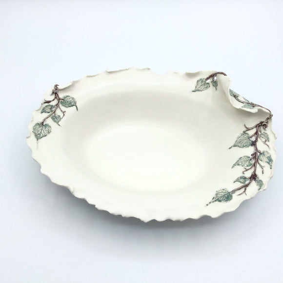 Grapevine Large Freestyle Oval Server