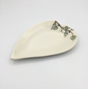 Small Heart shaped candy dish- Grapevine