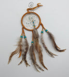 Brown Leather Dreamcatchers
